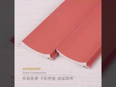 WPC geriffelt Wand PanelHigh-Qualität Innen-hölzerne Wand Wpc