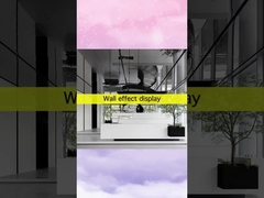 Warm verkauftes Produkt Spiegel Dekorationswandverkleidung Wandtafel Bambus Holzkohle Furnier