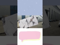 Moderne attraktive 5MM-Hochglänzende Wandmarmorplatte für Innenräume PVC-Marmorplatte