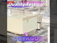 Qualitätsprüfung der Bambusholzfurnierprodukte