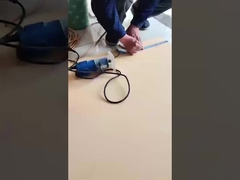 Nuten und Eckbiegen der Holzfurnierplatte aus Bambuskohle