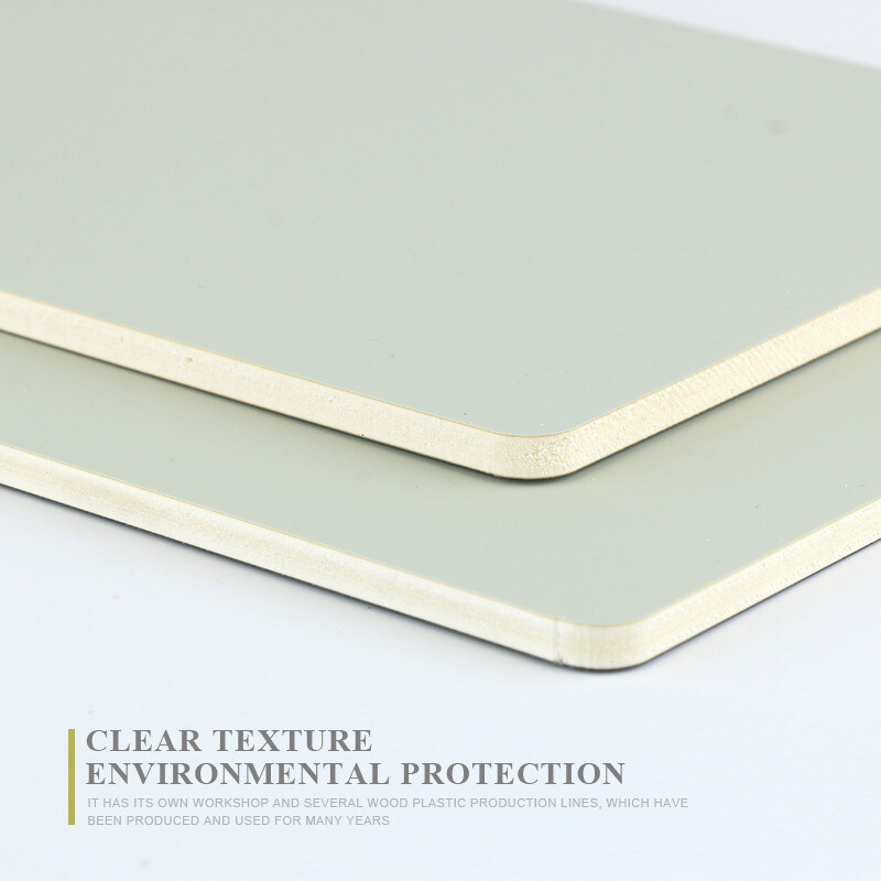 Feuchtigkeitsfeste Haut-Gefühl PVC-Wand-dekorative Furnierholz-Platten