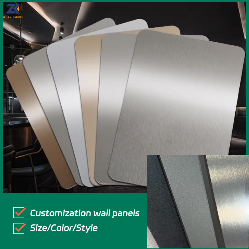 Metallfurnierholz-Körper wasserdichte flammhemmende dekorative PVC-Wände