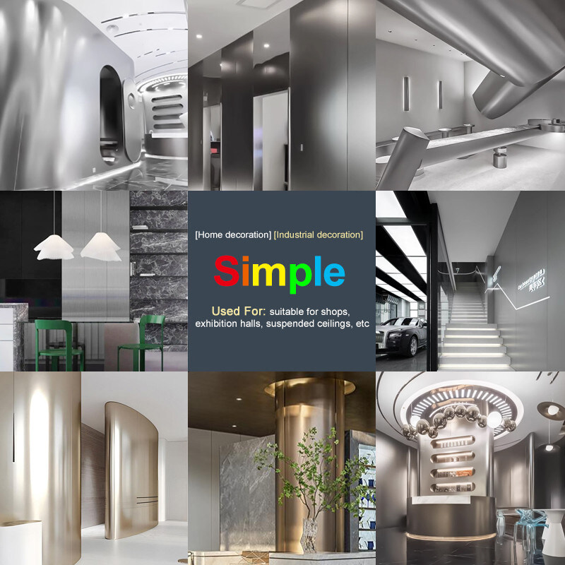 Innenarchitektur Metallholz Veneer Wandplatte Umweltfreundlich Bambus Holzkohle Veneer