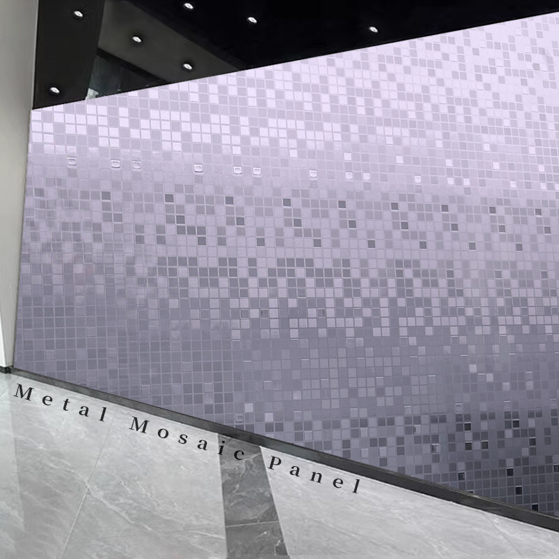 Mosaik Wanddekoration PET Wandplatte Bambus Holzkohle Faser Holz Veneer Board