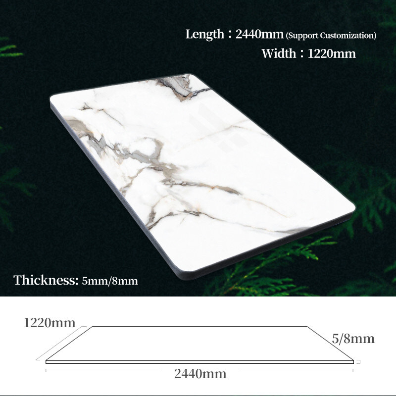 Marmor, Bambus, Holzkohle, Veneer, Innenarchitektur, Wandplatten aus Marmor