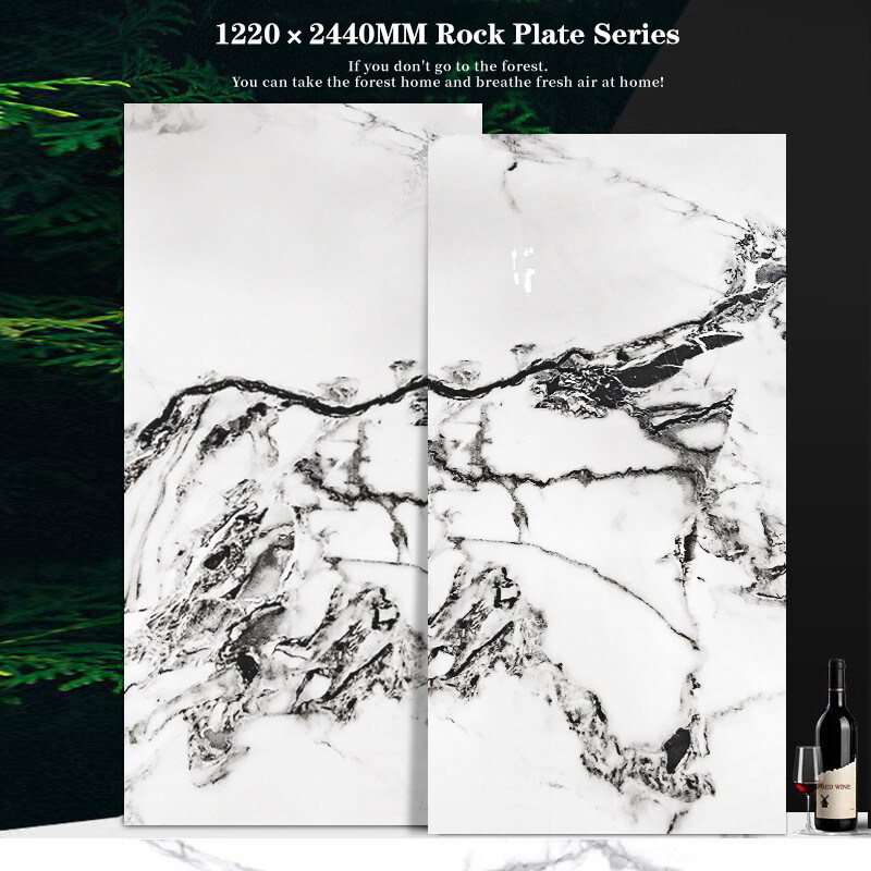 Innenarchitektur Marmorwandplatten Co-extrudiert Bambus Holzkohle Furnier