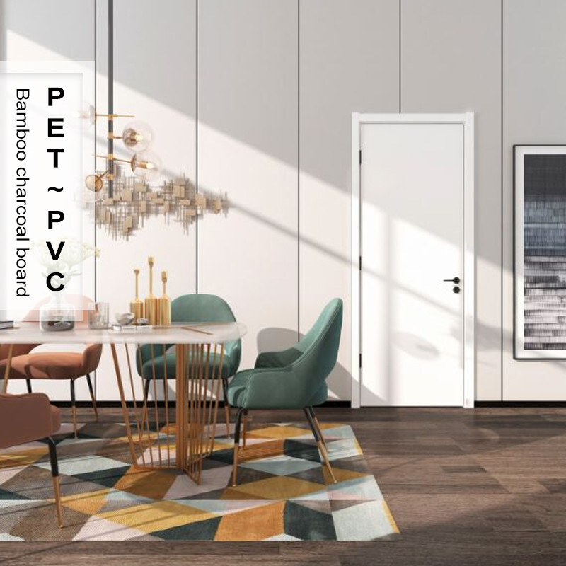 Moderne hochglanzende Marmorplatte Luxus Wanddekoration Bambuskristalltafel