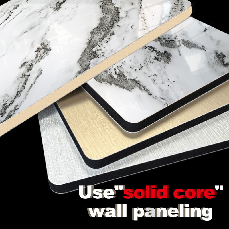 Wohnzimmer Wasserdicht und feuerdicht PVC Bambus Holzkohle Wandplatte mit umweltfreundlichem Material