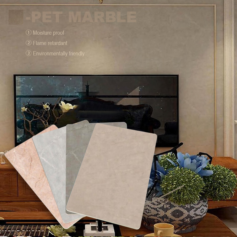 Wasserdichtes PVC Holzblech Bambus Holzkohle Wandbrett für Innenarchitektur