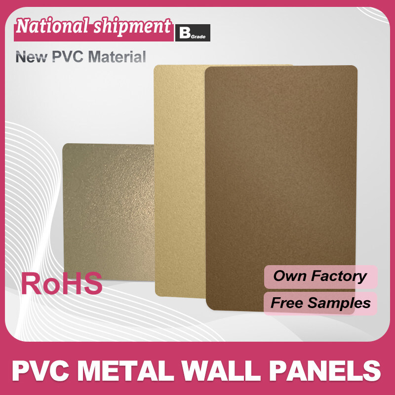 Besondere Größe Bamboo Holzkohle Wandbrett Innenwand Dekoration Pvc-Holzblech