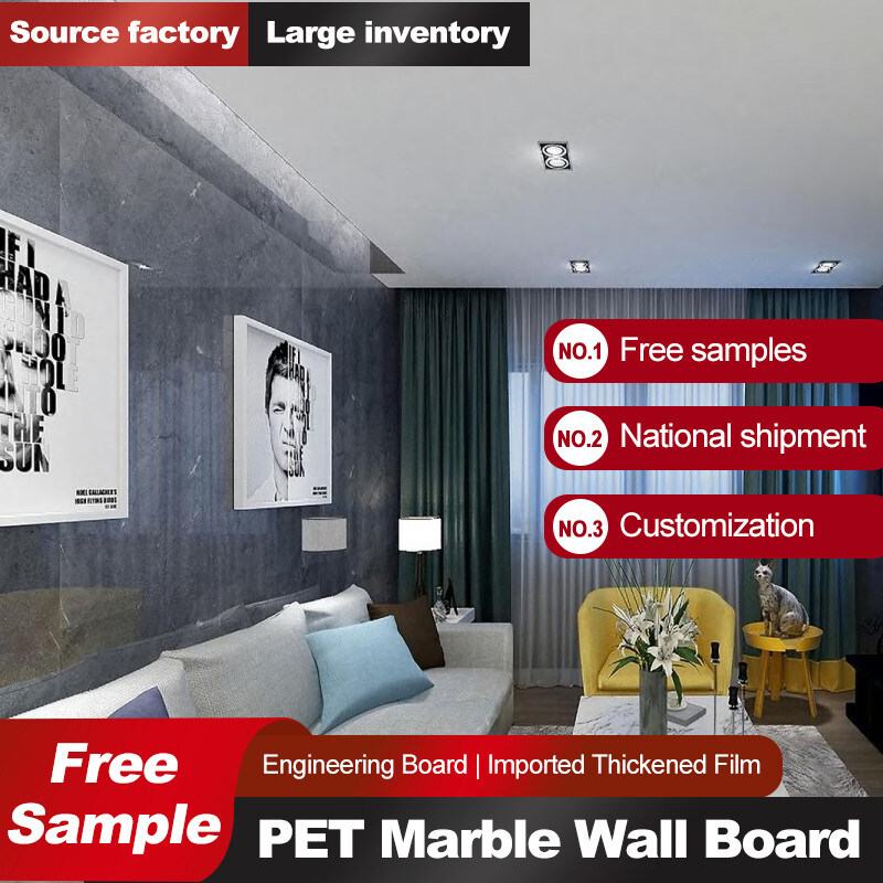 Brandschutzniveau B Bambus-Kohle-Wandbrett für moderne Luxusdekoration