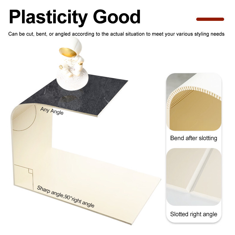 Brandschutzniveau B Bambus-Kohle-Wandbrett für moderne Luxusdekoration