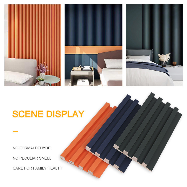 Fabrik-Innenausstattung WPC zusammengesetzte Innenwand der PVC-Wand-WPC