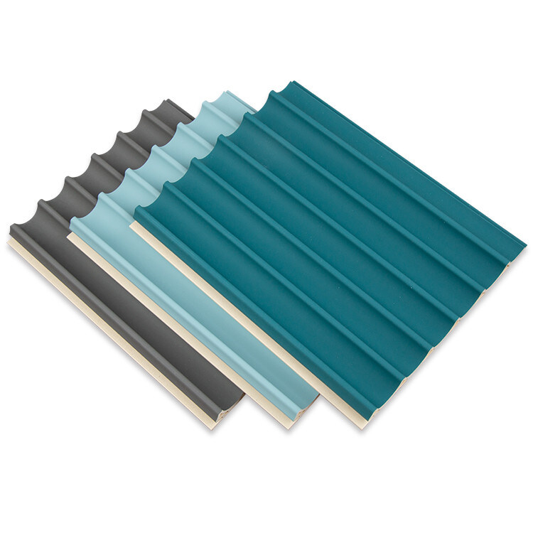 Dekorative hölzerne Decken-15mm runde Grill-Platte 3D WPC im Freien