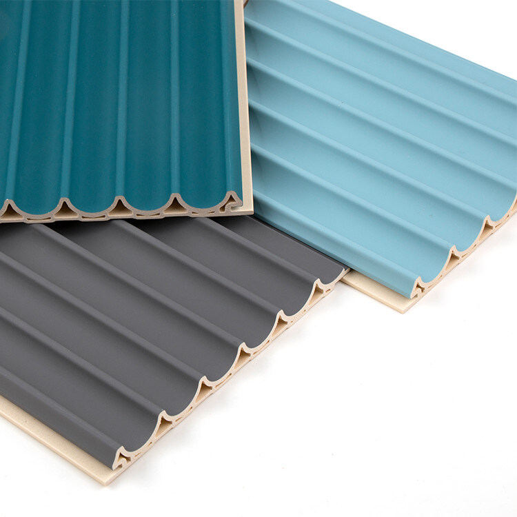 Dekorative hölzerne Decken-15mm runde Grill-Platte 3D WPC im Freien