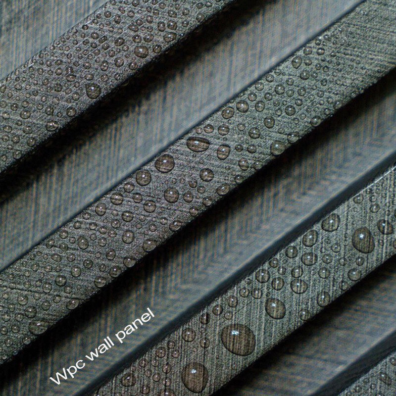Innenarchitektur WPC Wandplatten 3D Massivholz Grillplatte