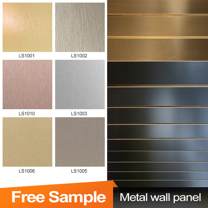 PVC-Dekoration Bambus Holzkohle Metallwandplatte Innenwandplatten mit hoher Dichte