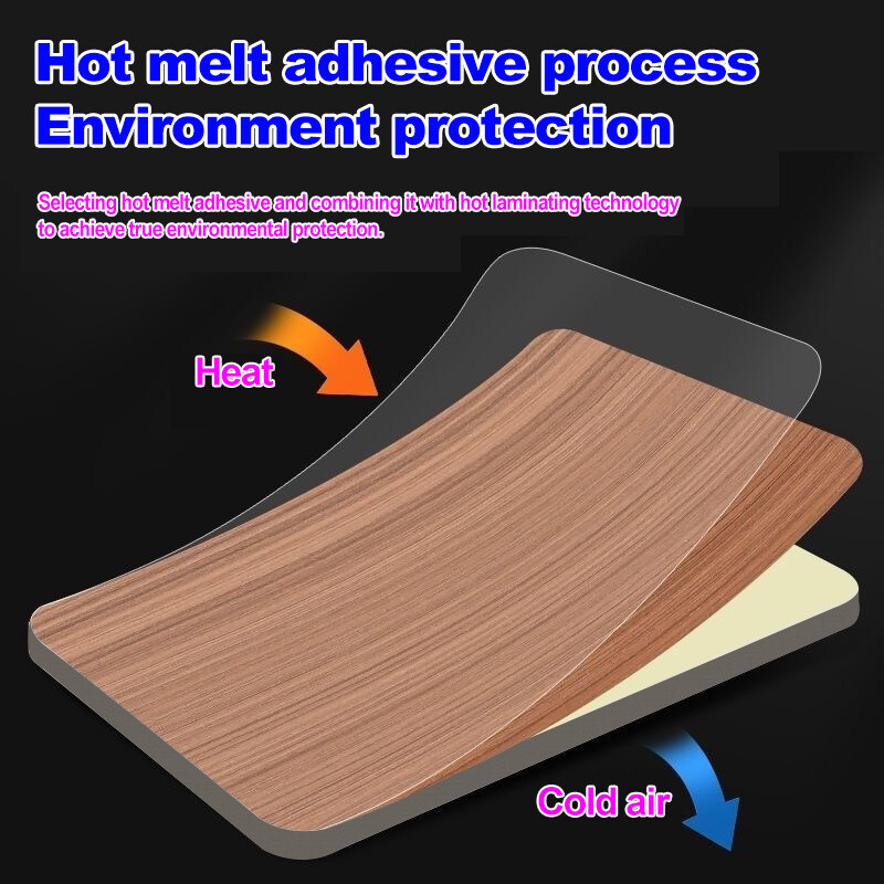 1.22m Breite Moderne Holzplatte Bambus Holzkohle Marmorplatte Für die Gastgewerbeindustrie