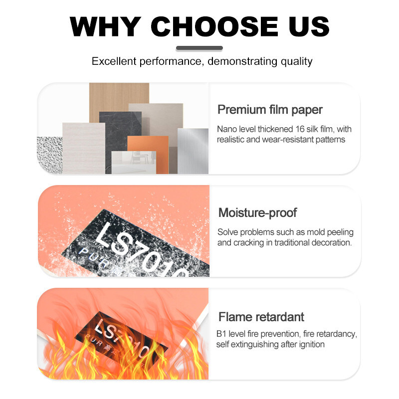 Wasserdicht Feuerfest Bambus Holzkohle Veneer Innendekorationswandverkleidung