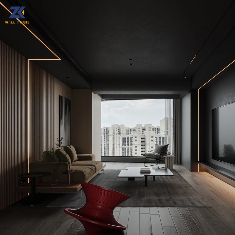 1.22*2.6m dekorativer Metallbambus-Faser-Wand-Innenraum