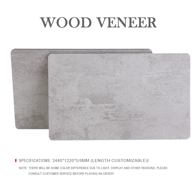 Bambus-Kohle-Blatt Holzdekorationsplatte Wasserdichtes PVC-Marmorblech