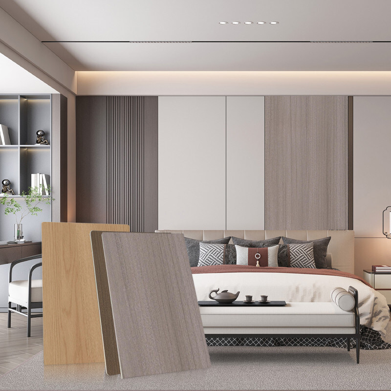 PUR Klebstoff Bambus Holzkohle Wandplatte Hochwertige PVC Wandplatten Wand Innenarchitektur