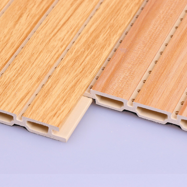 Dekorative feuerfeste schalldichte Wand WPC 1.22*3m 1.22*2.8m