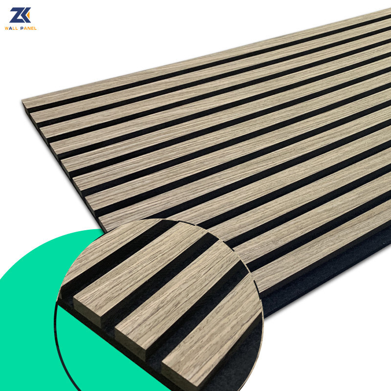 Fabrik-Großverkauf-feste Täfelungs-Innenausstattungs-Material-hölzerne akustische Platte