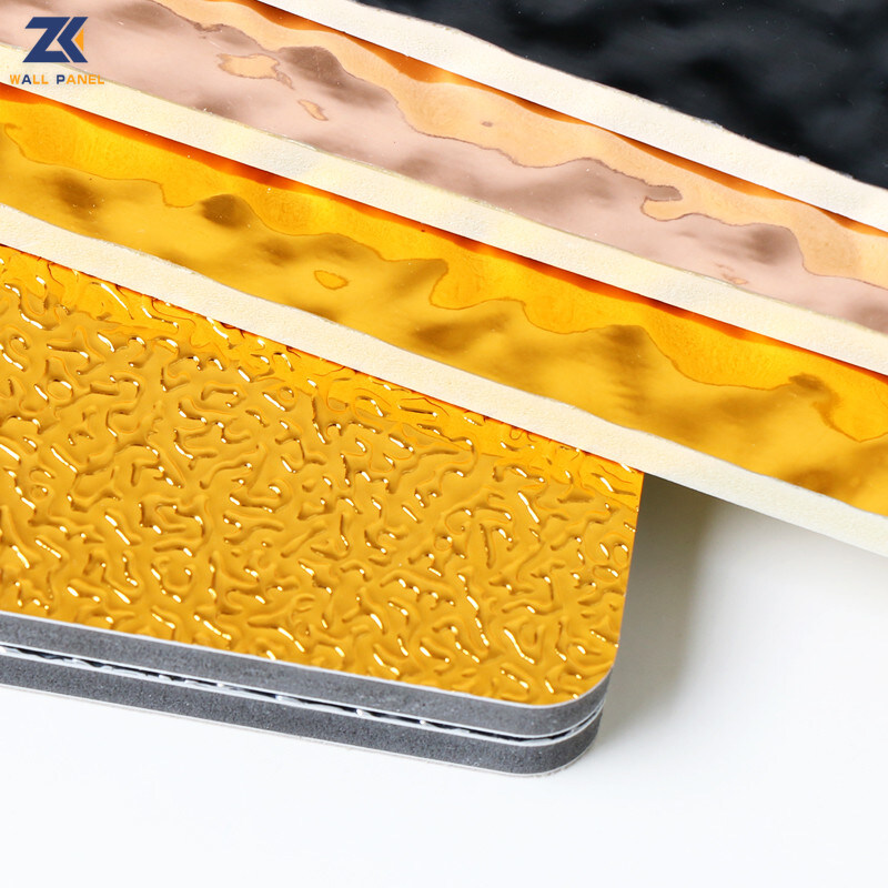 Wasser-Kräuselungs-gewölbte Wand-Lobby-Fassaden-dekorative Innenwand