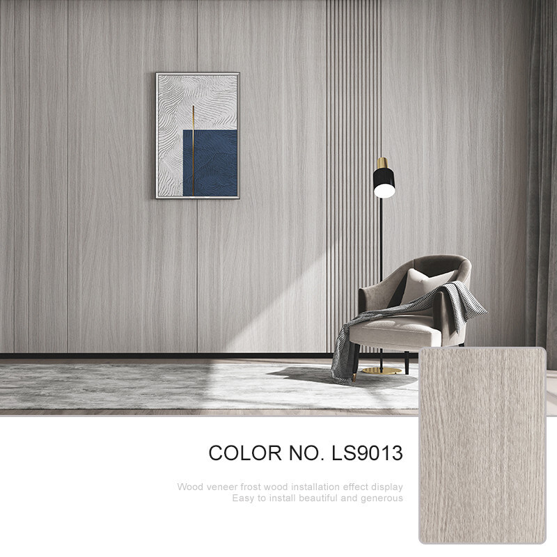 Moderne Luxusinnenausstattungs-Furnierholz-Wand 5mm 8mm