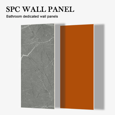 Hochfeste wasserdichte SPC-Wandplatten Fliesen Moderne Luxus Marmor Finish Stein Kunststoff Verbundmaterial