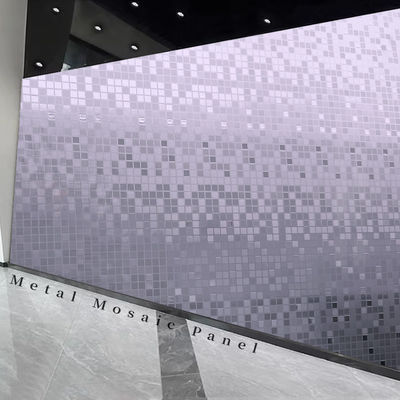 Mosaik Wanddekoration PET Wandplatte Bambus Holzkohle Faser Holz Veneer Board