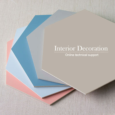 Baumwolle Holz Veneer PVC Wandplatten Decken Haut Gefühl Panel Innenarchitektur Wandplatte