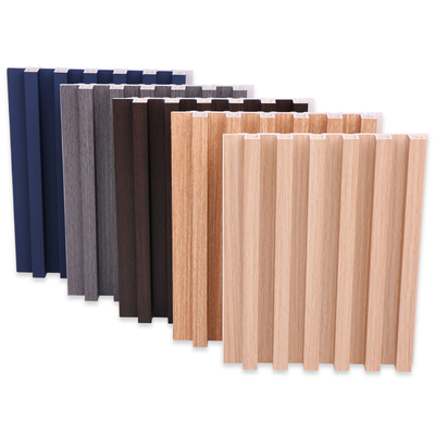 Gerillte hölzerne zusammengesetzte Decking-Plastikbretter PVCs 8mm