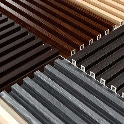Gerillte hölzerne zusammengesetzte Decking-Plastikbretter PVCs 8mm