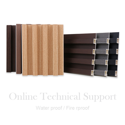 Motten-Beweis-Holz-Plastikgrill WPC geriffelt Platten-Äußeres