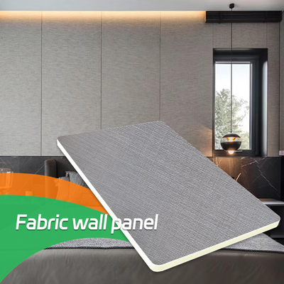 8 Millimeter moderne Luxusbambusfaser-Furnierholz-Gewebe-maserten PVC-Platten-Wände
