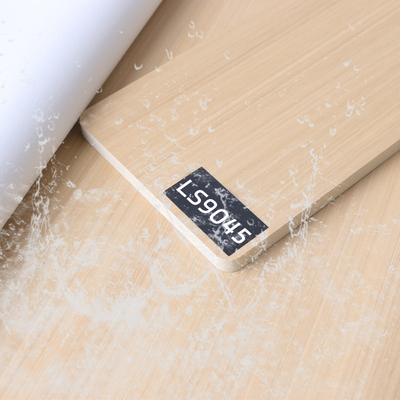 Feste Breiten-hölzerne Korn-Furnierholz PVC-Wand der Innenausstattungs-1.22m