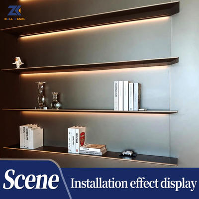 Moisture Resistance Bamboo Charcoal Wall Board Wood Veneer Panel OEM ODM