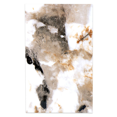 Bathroom High Gloss PET PVC Marble Wall Panels Bamboo Charcoal Board