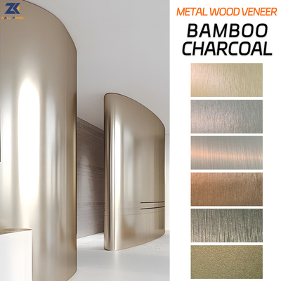 Simulated Metal Bamboo Charcoal Fiber Board Sound Absorbing