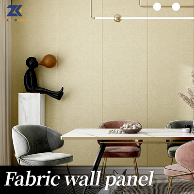 Fireproof Fabric Bamboo Charcoal Wall Board Decorative Wall Panel OEM