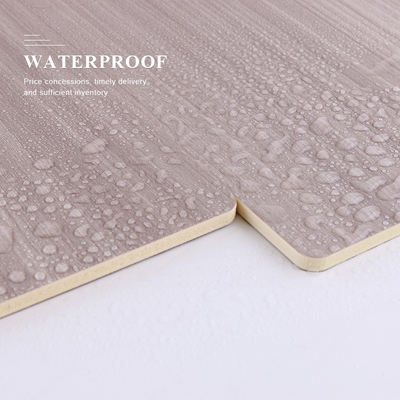 Waterproof And Moisture-Proof Bamboo Charcoal Fiber Board With Wood Grain