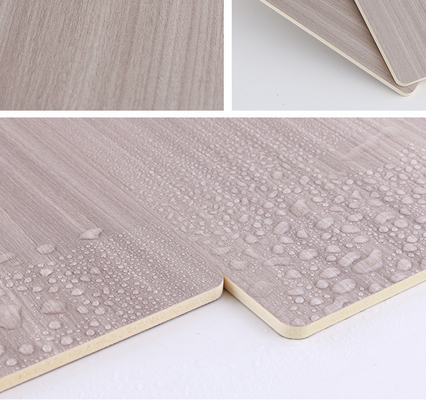 Light Luxury Style Fireproof And Mothproof Wood Grain PVC Bamboo Charcoal Fiber Board