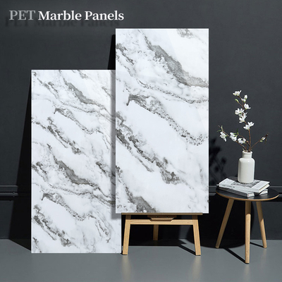 1220*2440mm Marble Wall Paneling Waterproof Marble Bamboo Charcoal Wood Veneer