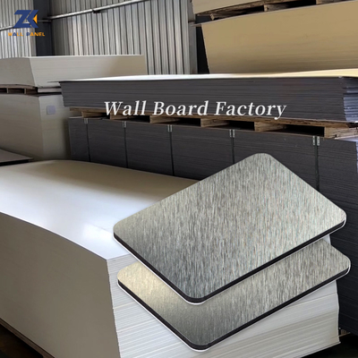 Metal Film Bamboo Charcoal Wood Veneer Acoustic Wall Panels