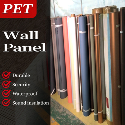 HAUSTIER marmorn umweltfreundliches Bambusholzkohle PVC Wand-Blatt