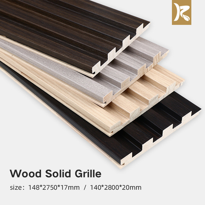 Umweltschutz-Wand-hölzerne Grill-Nut-feste hölzerne Wand
