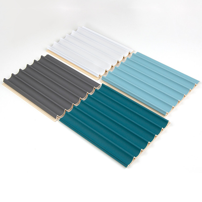 Dekorative hölzerne Decken-15mm runde Grill-Platte 3D WPC im Freien